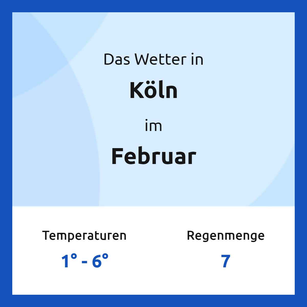 NordrheinWestfalen Wetter im Februar 2025