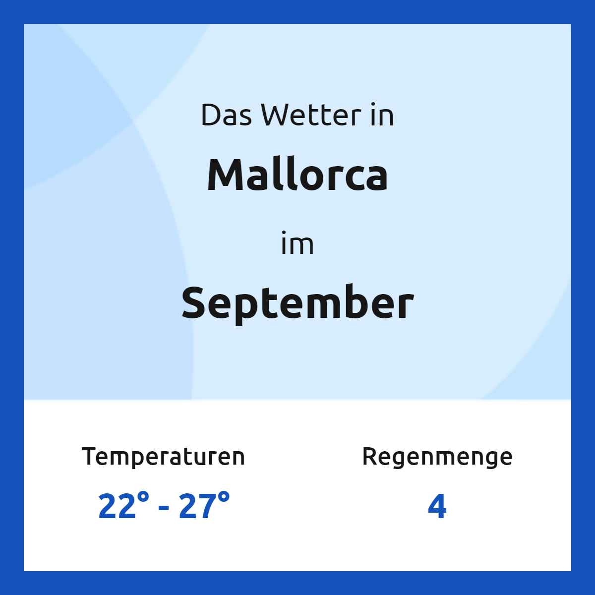 Mallorca wetter im september 2024 wetter2